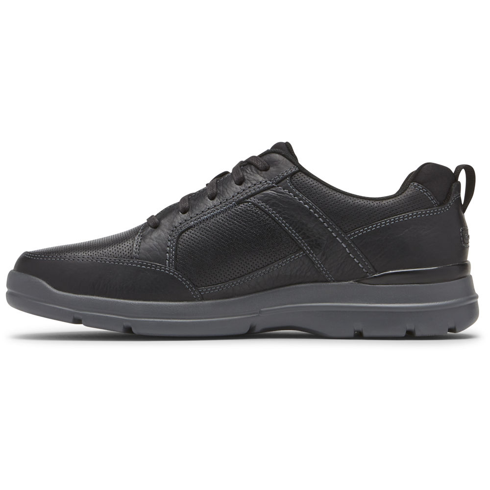 Zapatillas Rockport Hombre Mexico - City Edge Lace-Up Negros - DPJNX4082